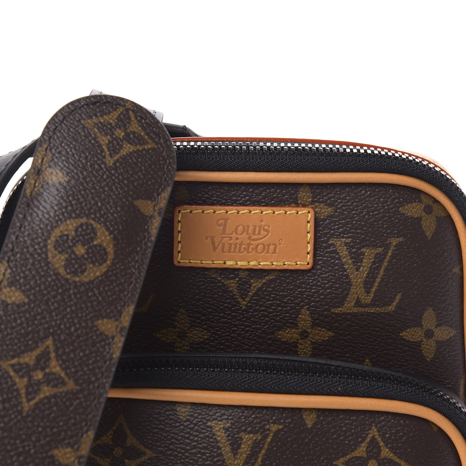 Louis Vuitton X NIGO Giant Damier Ebene Monogram Amazone Sling Bag