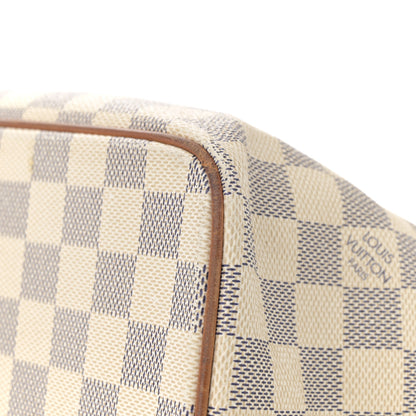 Louis Vuitton Damier Azur Saleya MM 24 of 27