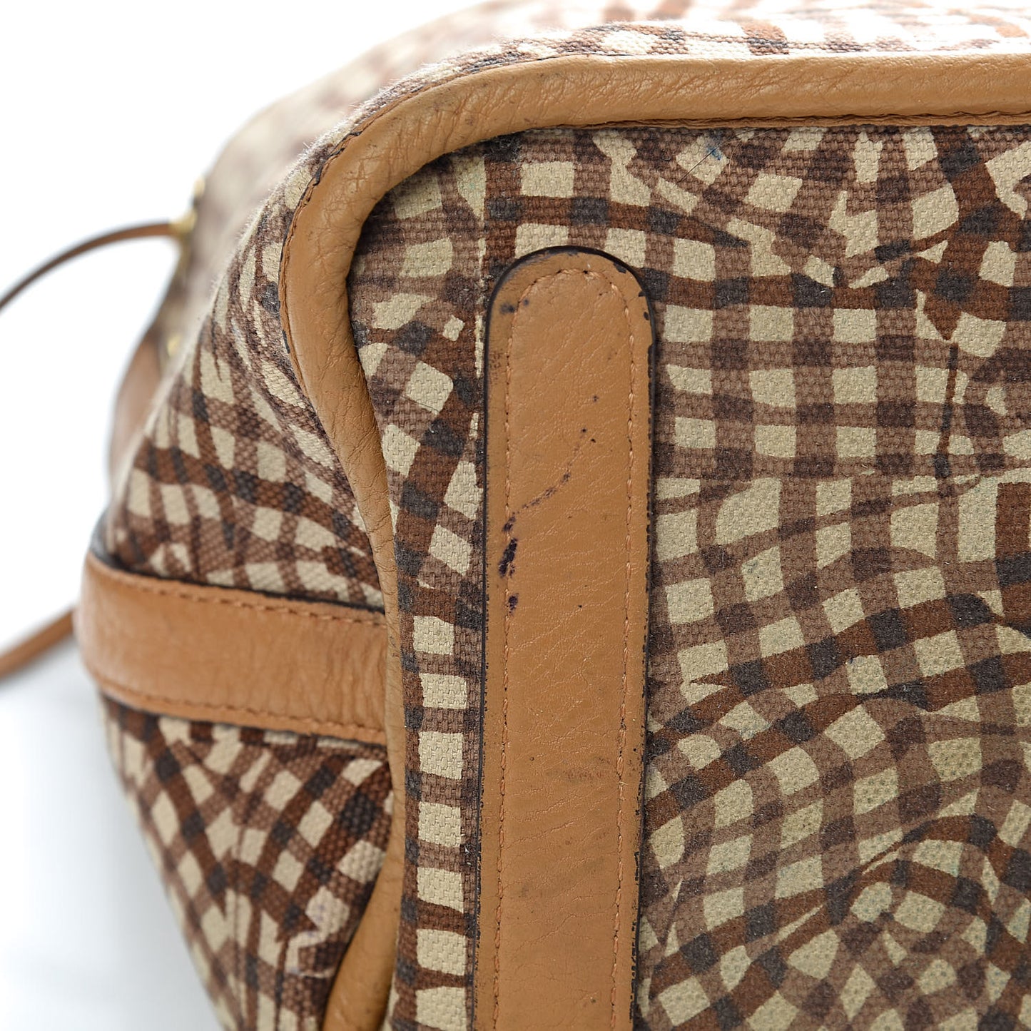 Visetos Medium Liz Reversible Shopper Tote Cognac