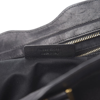 Saint Laurent Sheepskin Small Cabas ChYc Black 6 of 14