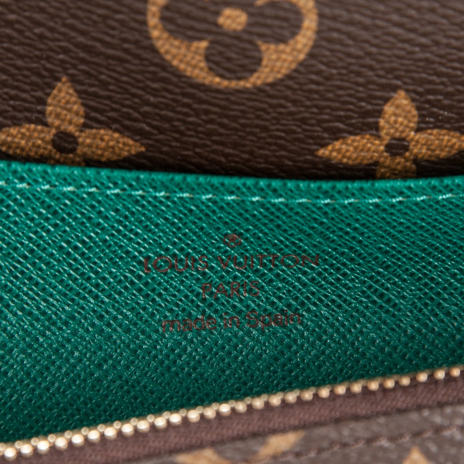 Louis Vuitton Monogram Emilie Wallet Vert 6 of 7