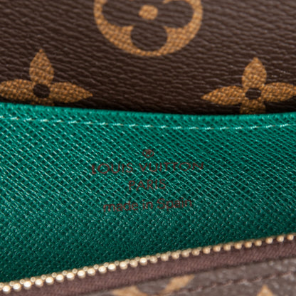 Louis Vuitton Monogram Emilie Wallet Vert 6 of 7