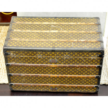 Louis Vuitton Antique Steamer Trunk 1900 s 6 of 12