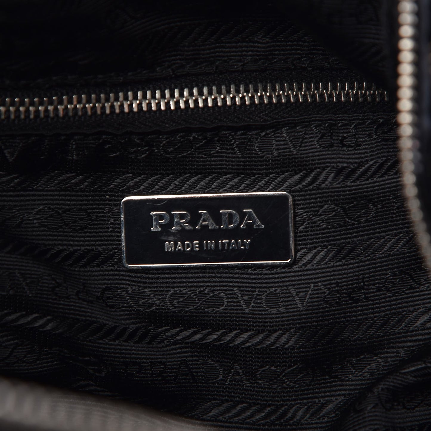Nylon Vela Shoulder Bag Black