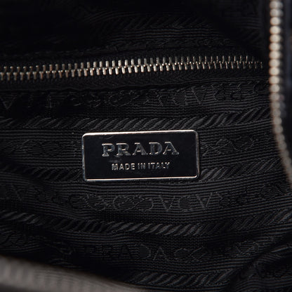 Prada Nylon Vela Shoulder Bag Black 6 of 7