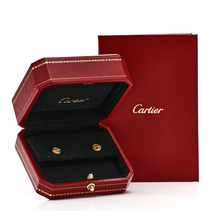 Cartier 18K Yellow Gold LOVE Earrings 5 of 5