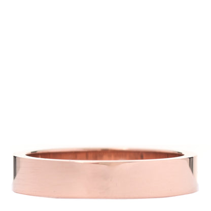 Cartier 18K Pink Gold Diamond 3mm C De Cartier Wedding Band Ring 55 7.25 3 of 6