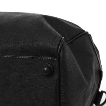 Gucci Coated Canvas Interlocking G Duffle Bag Black 8 of 16