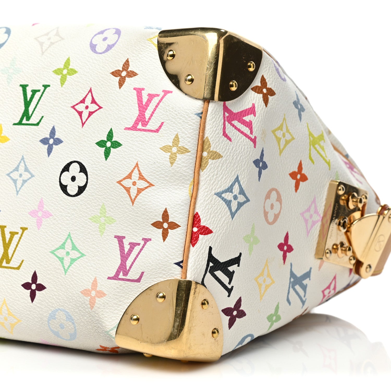 Louis Vuitton Monogram Multicolor Speedy 30 White 7 of 21