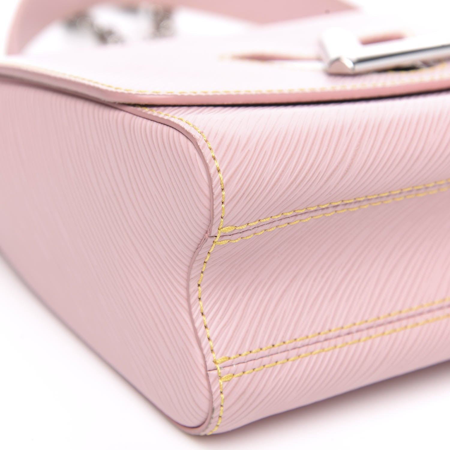 Louis Vuitton Epi Twist Shoulder Bag MM Rose Ballerine 7 of 9