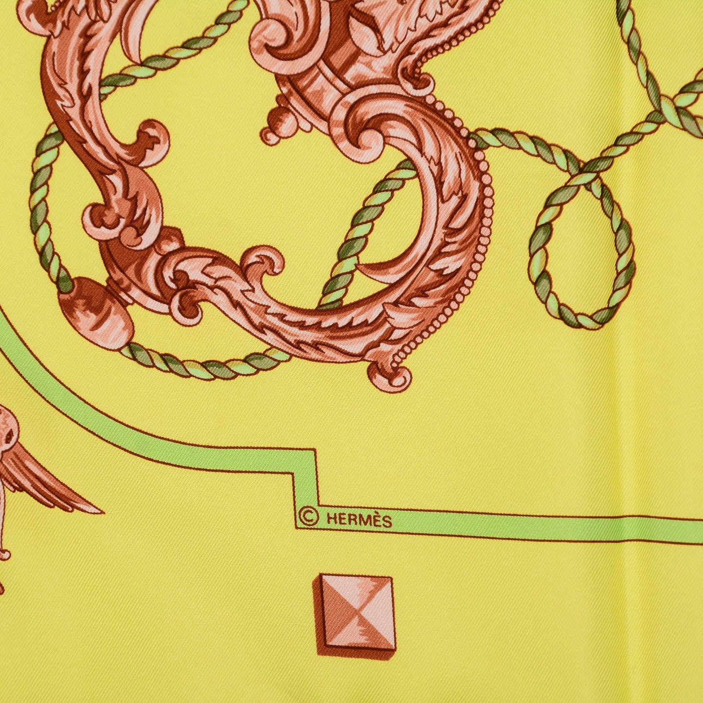 Silk Les Cles Scarf 90