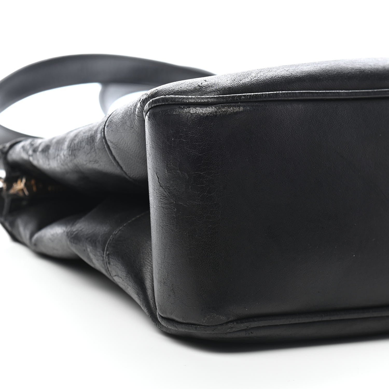 Chanel Lambskin CC Shoulder Bag Black 9 of 15