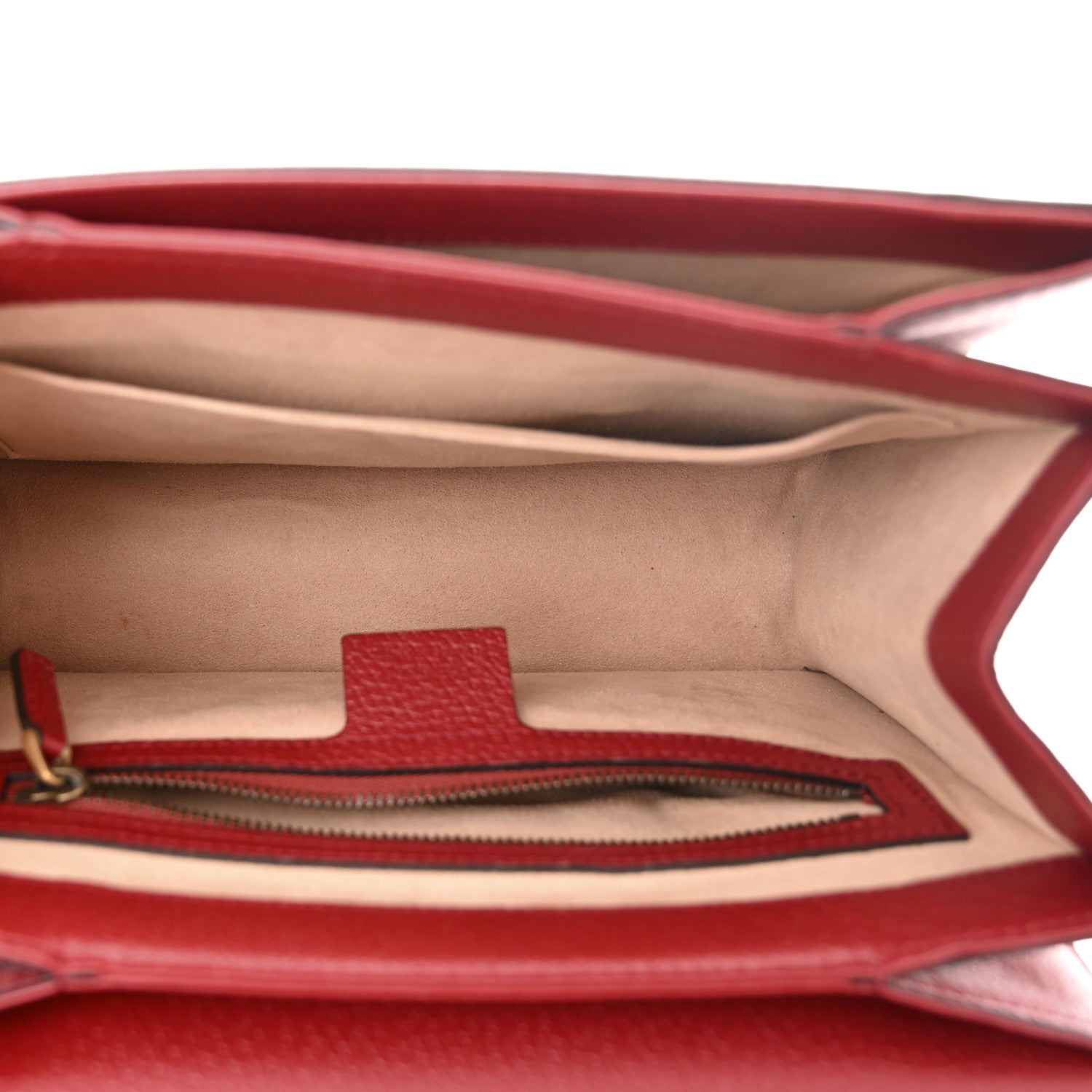 Gucci GG Supreme Monogram Small Queen Margaret Top Handle Bag Red 5 of 10