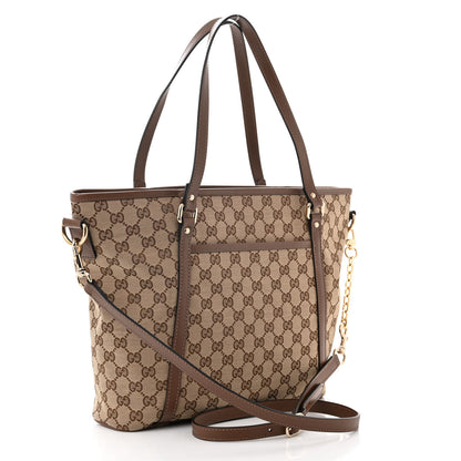 Gucci GG Supreme Monogram Medium Joy Tote Brown 3 of 11
