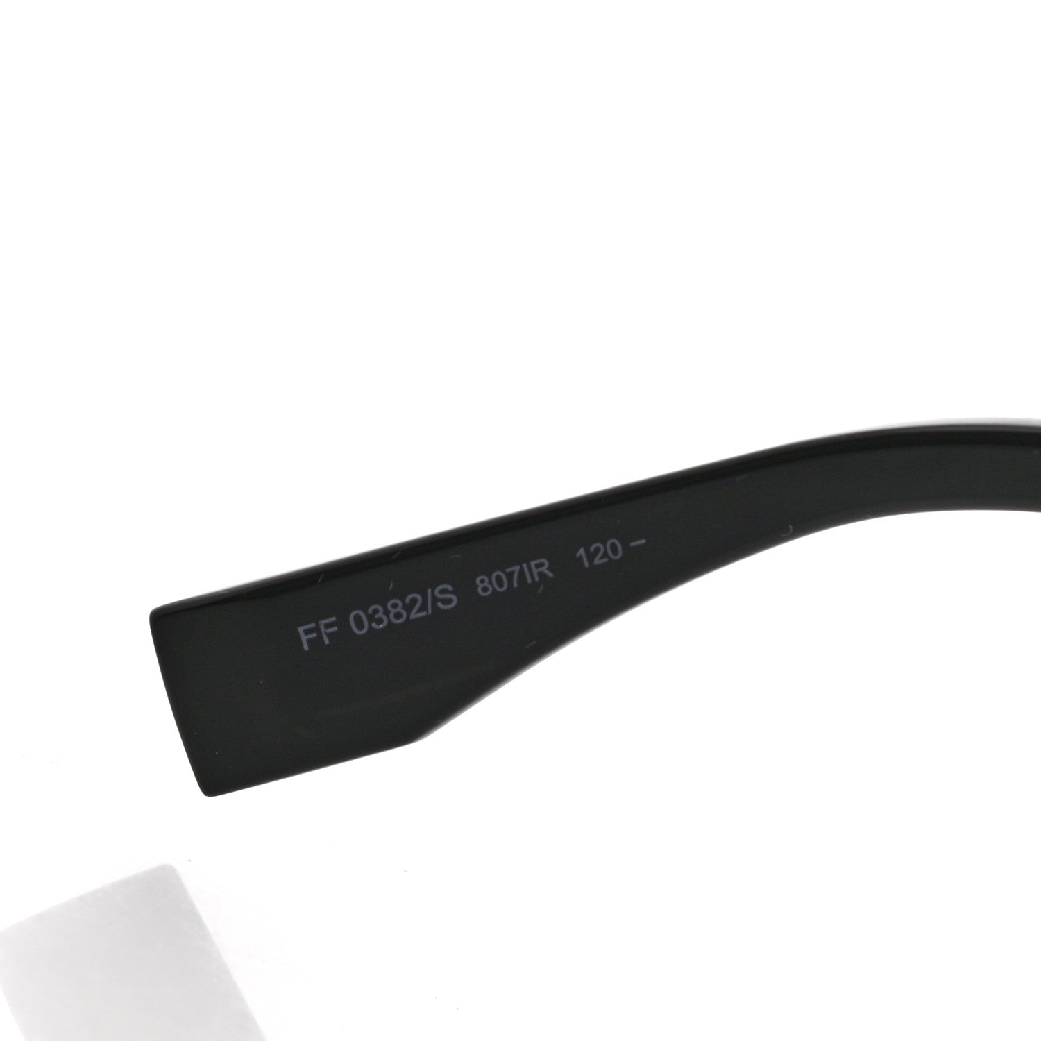 Fendi Mirrored FFreedom Shield Sunglasses FF 0382/S Black 5 of 8
