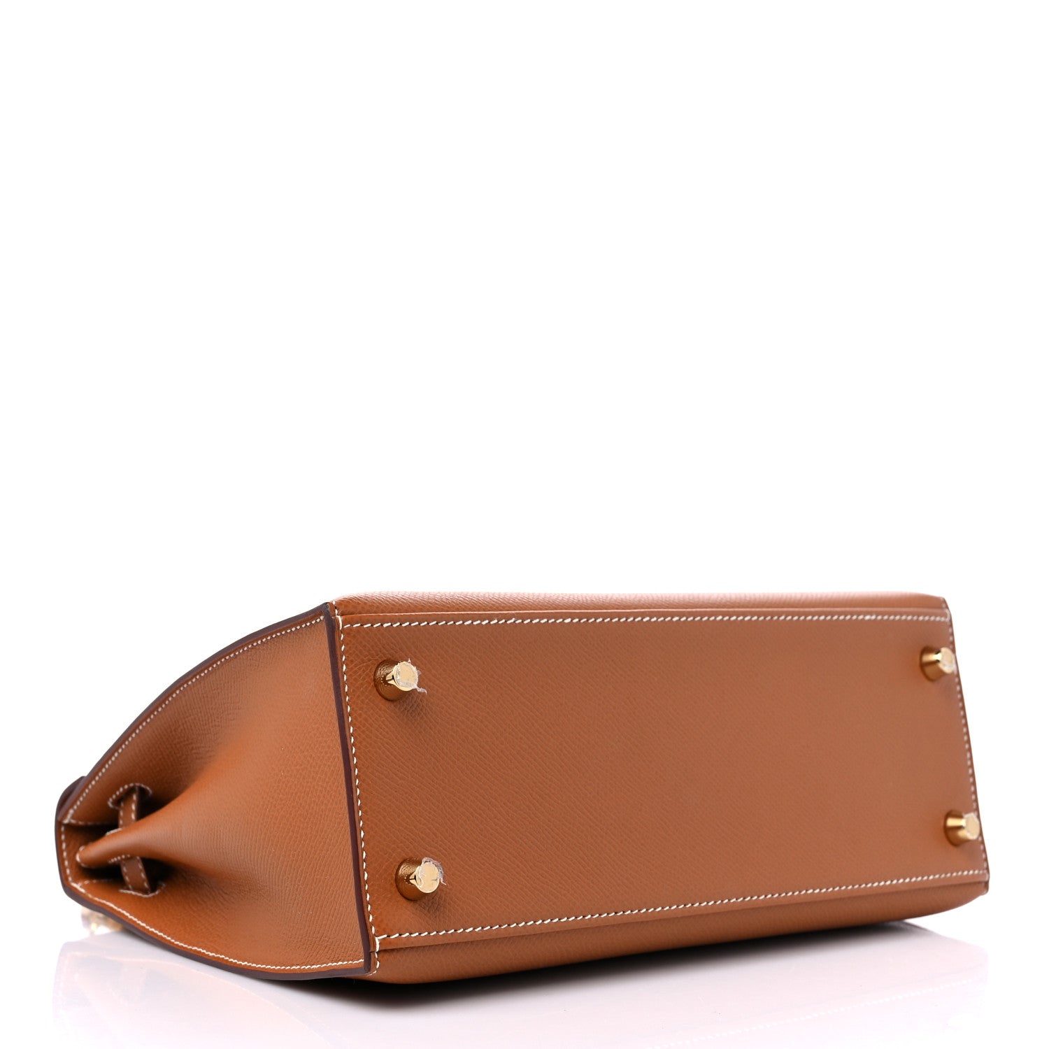 Hermes Epsom Kelly Sellier 25 Gold 4 of 10