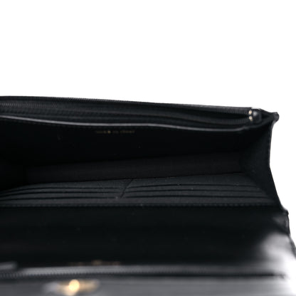 Chanel Shiny Caviar Quilted Pick Me Up Wallet On Chain WOC Black 5 of 14