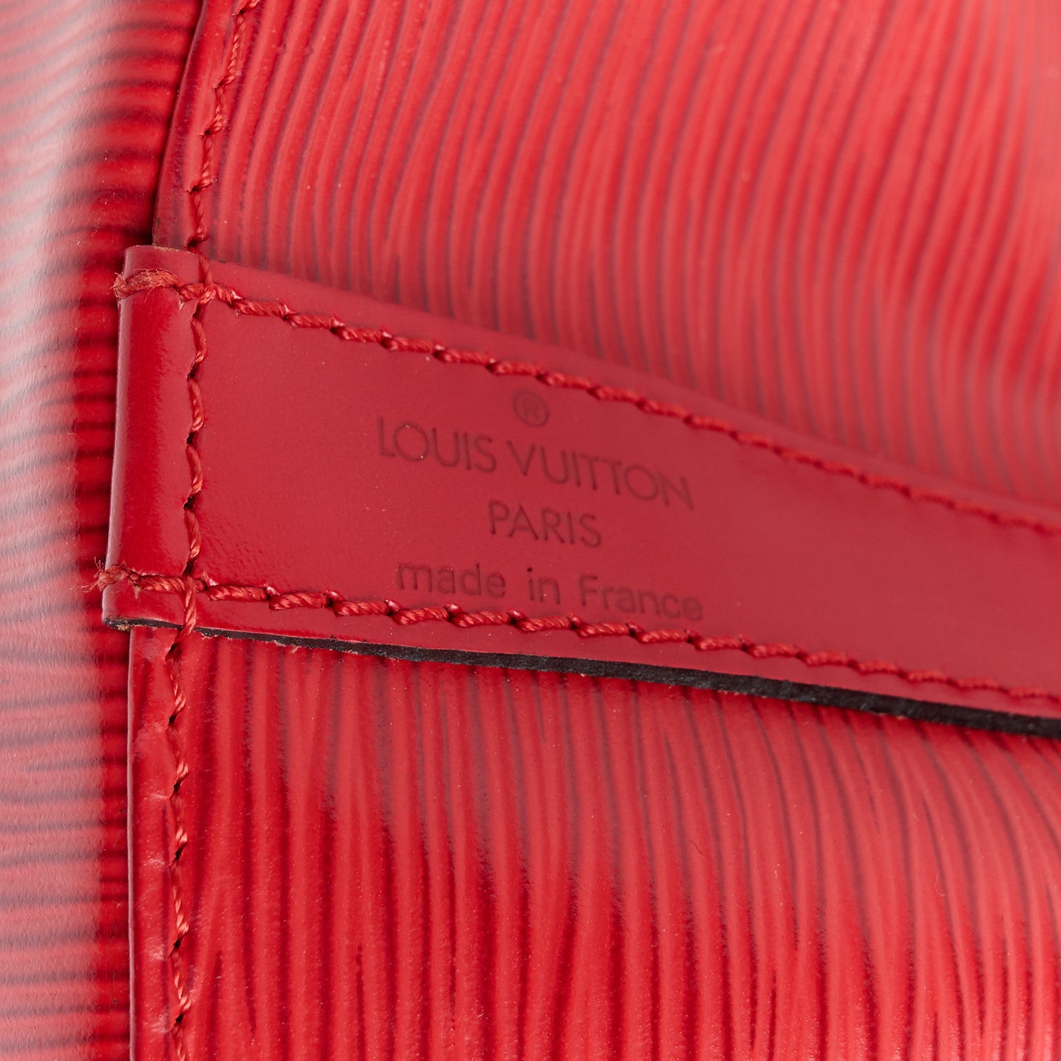 Louis Vuitton Epi Petit Noe Castillan Red 8 of 11