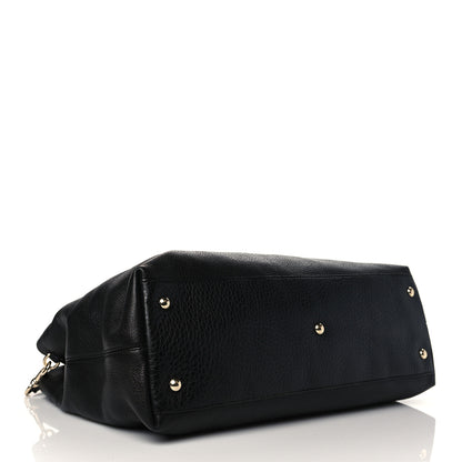 Gucci Cellarius Calfskin Medium Soho Working Tote Black 4 of 10