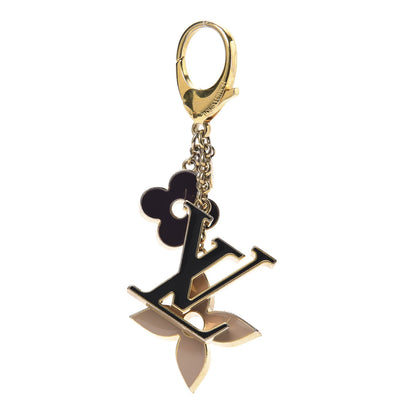 Louis Vuitton Fleur De Monogram Bag Charm Dore 1 of 4