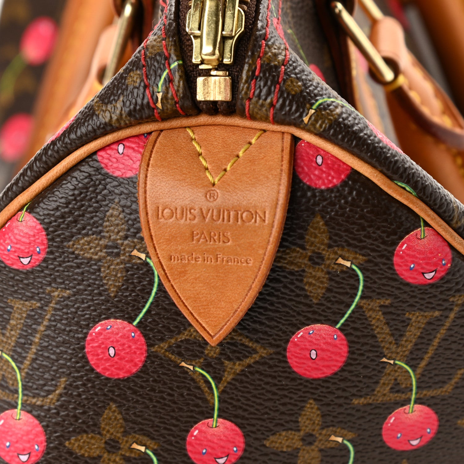 Louis Vuitton Monogram Cerises Speedy 25 9 of 13