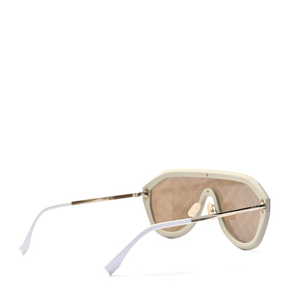 Fendi FF Fabulous Shield Sunglasses FF M0039/G/S Black 4 of 8