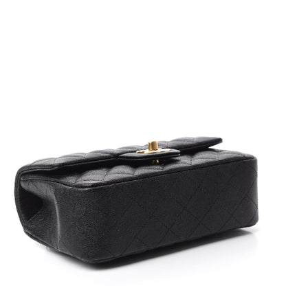 Chanel Caviar Quilted Mini Top Handle Rectangular Flap Black 4 of 10