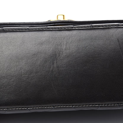 Chanel Lambskin Quilted Small Single Flap Black 10 of 12
