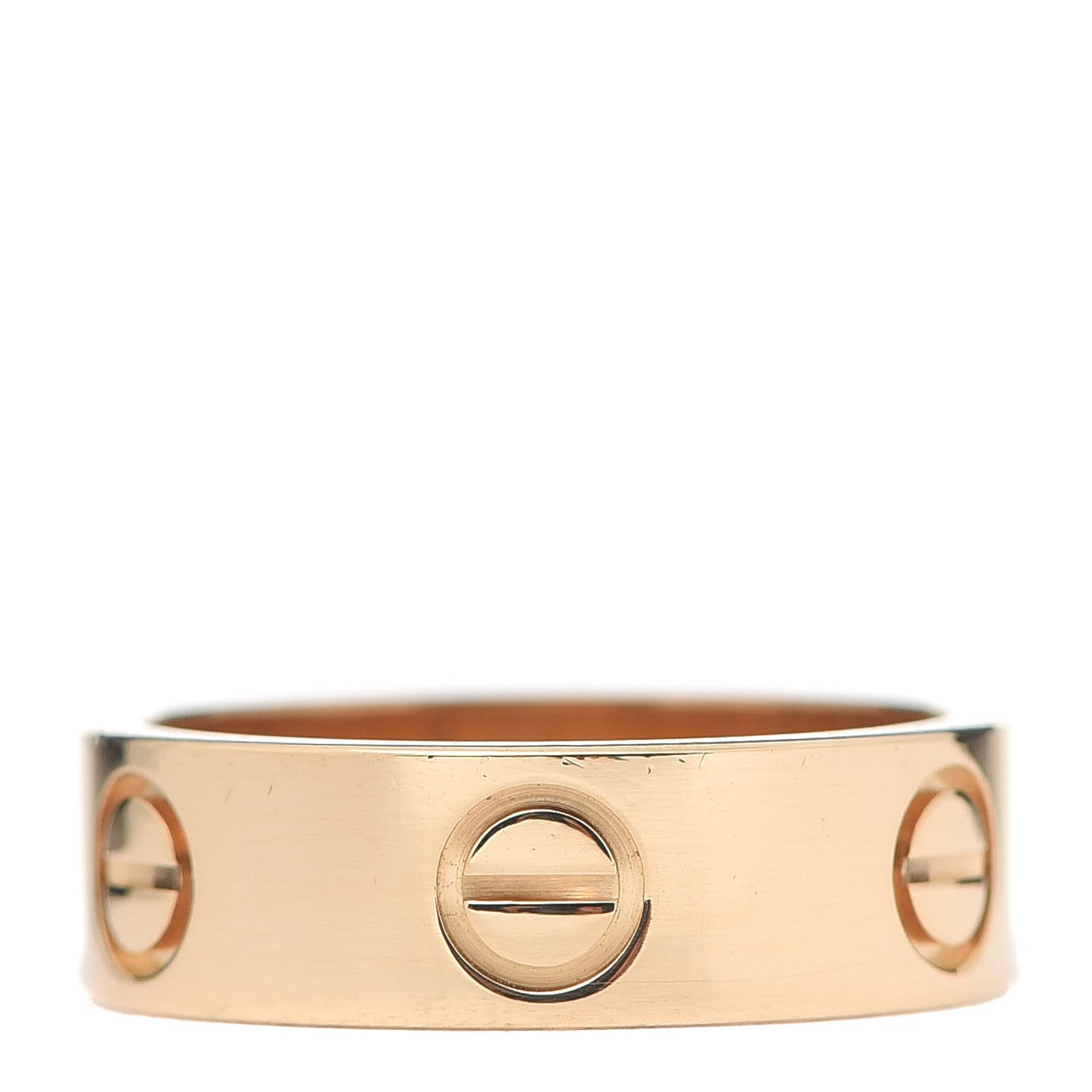 18K Yellow Gold 5.5mm LOVE Ring 49 4.75