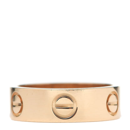 Cartier 18K Yellow Gold 5.5mm LOVE Ring 49 4.75 3 of 6
