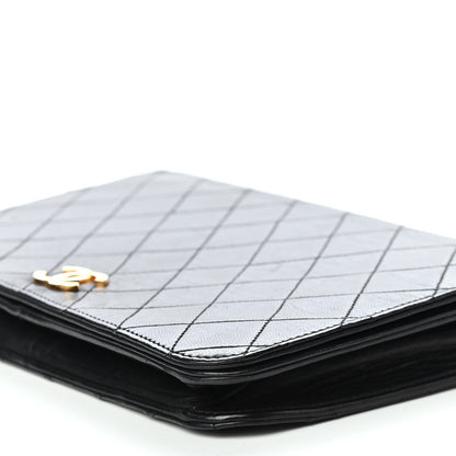 Chanel Lambskin Quilted Small Single Flap Black 8 of 12