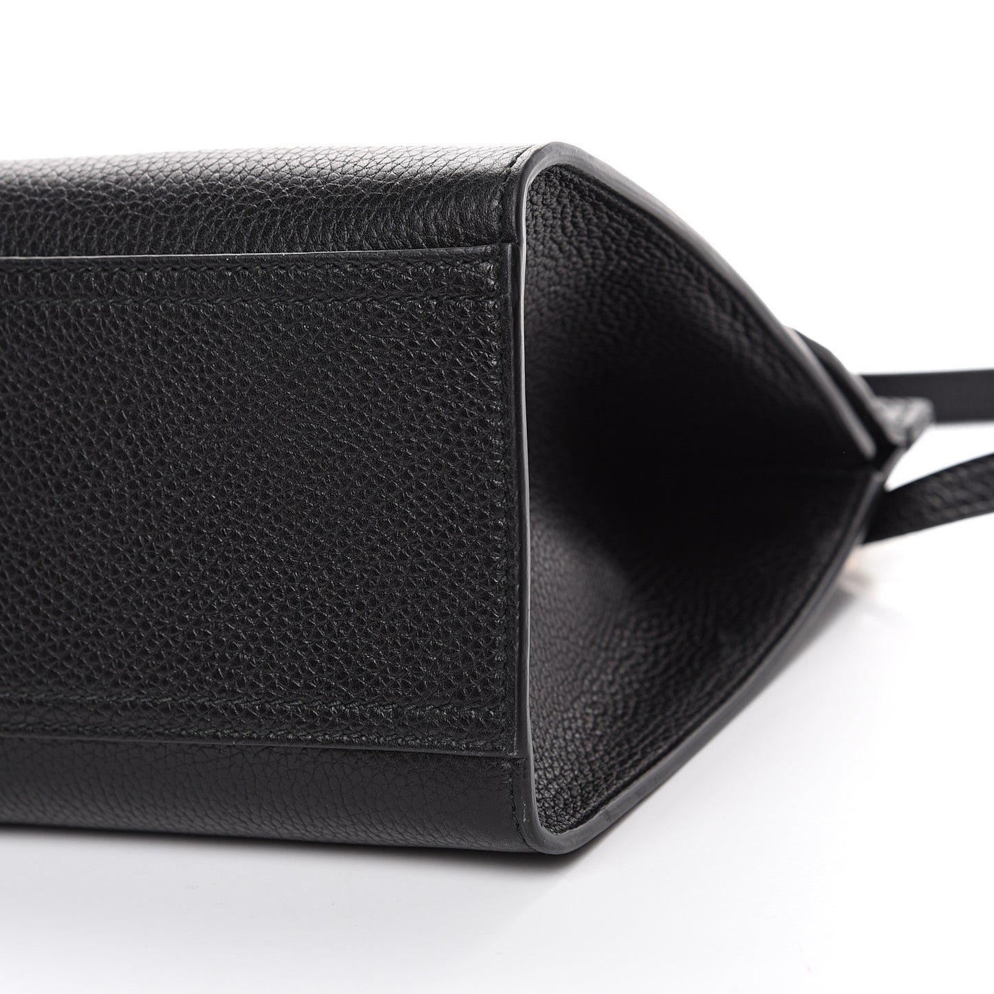 Calfskin Small GG Marmont Top Handle Bag Black