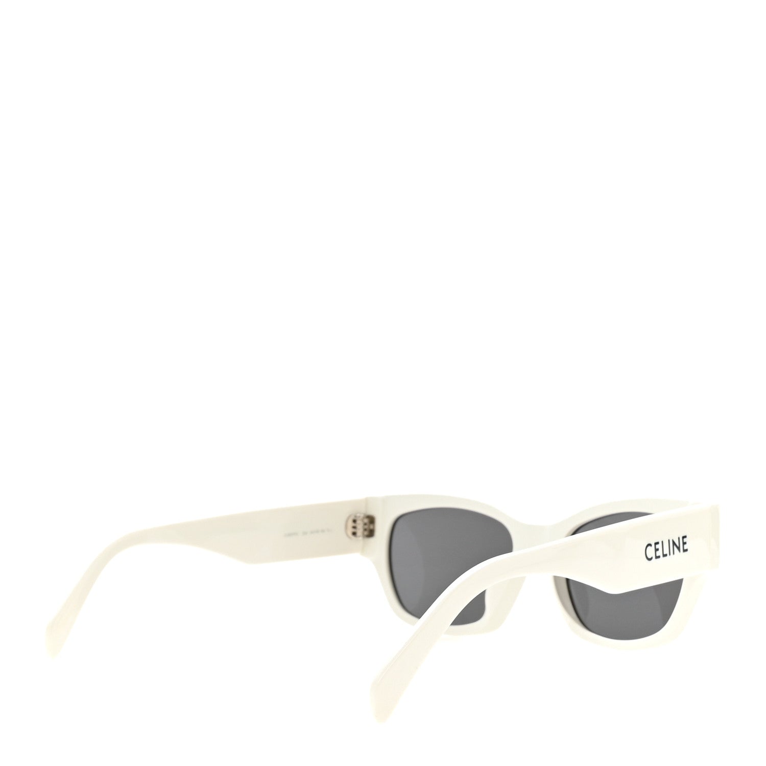 Celine Acetate Cat Eye Sunglasses CL 40197U White White 5 of 9