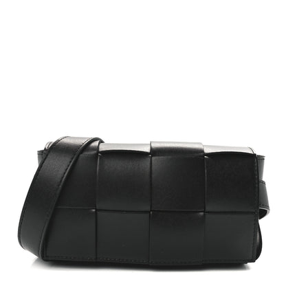 Bottega Veneta Nappa Maxi Intreccio The Belt Cassette Bag Black 1 of 9
