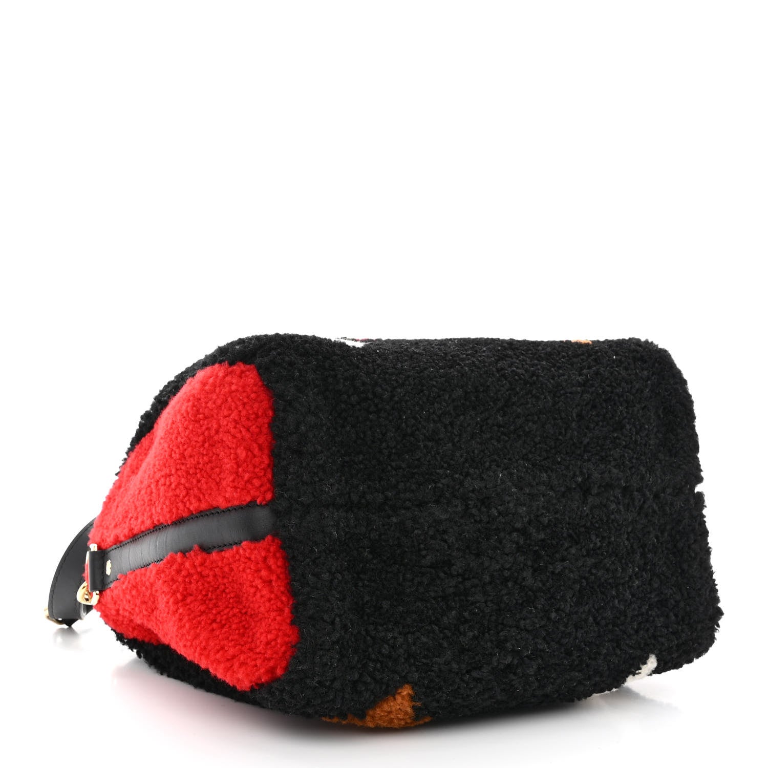 Louis Vuitton Monogram Teddy Speedy Bandouliere 25 Red 4 of 9