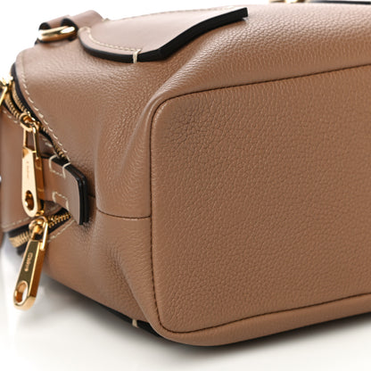 Chloe Calfskin Small Daria Cement Brown 8 of 9