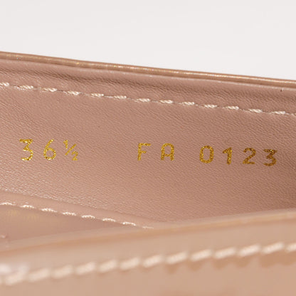 Louis Vuitton Patent Calfskin Oxford Ballerina Flats 36.5 Rose Poudre 7 of 7