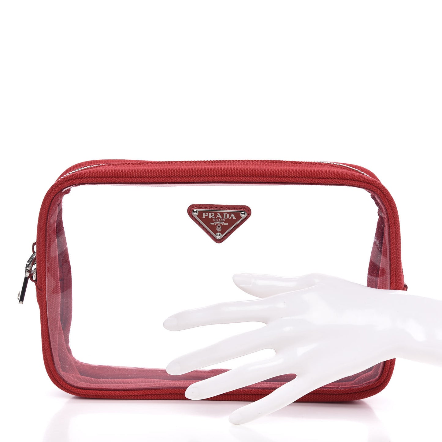 Plexiglass Canapa Pouch Red