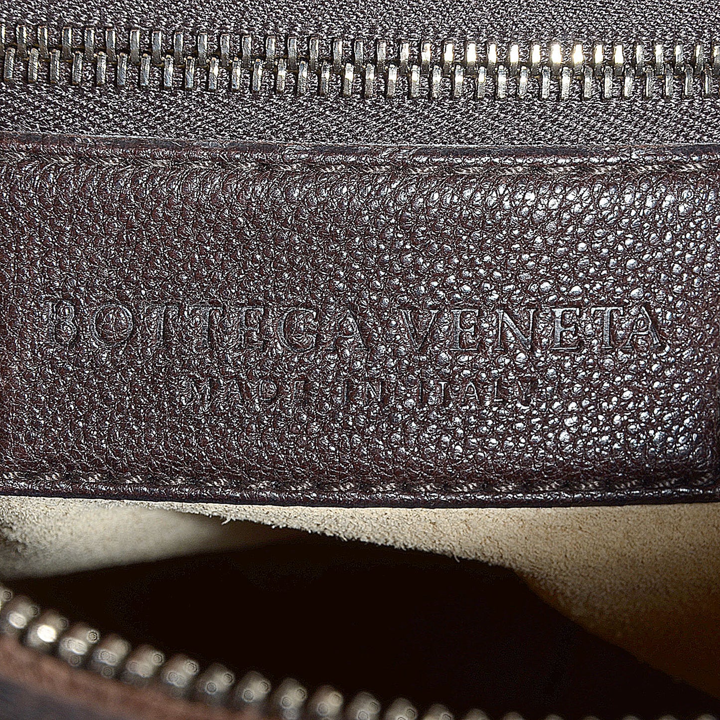 Goatskin Braided Zip Hobo Moro