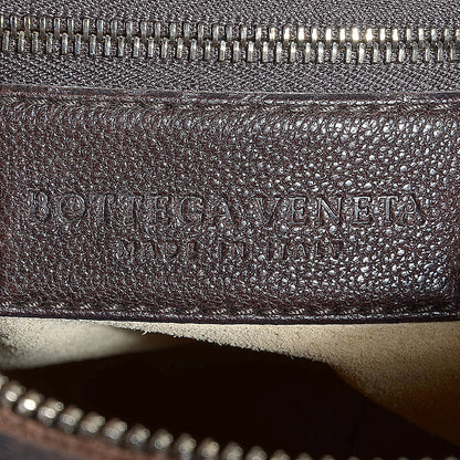 Bottega Veneta Goatskin Braided Zip Hobo Moro 6 of 8