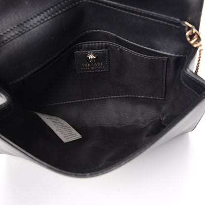Versace Vitello Palazzo Medusa Evening Clutch Bag Black 5 of 16