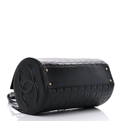 Chanel Lambskin Chocolate Bar Quilted Bag Black 4 of 24