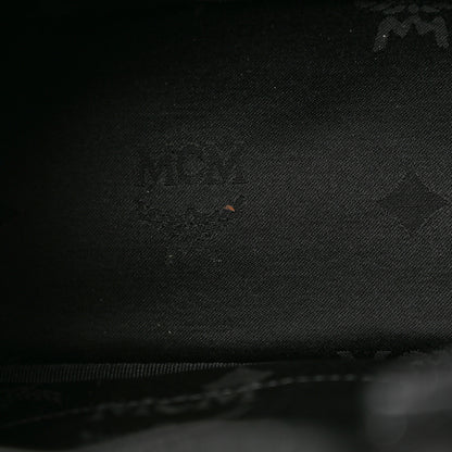 MCM Visetos Studded Small Dual Stark Backpack Black 13 of 15