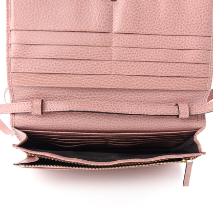 Gucci Dollar Calfskin Mini Swing Wallet Bag Soft Pink Soft Pink 5 of 10