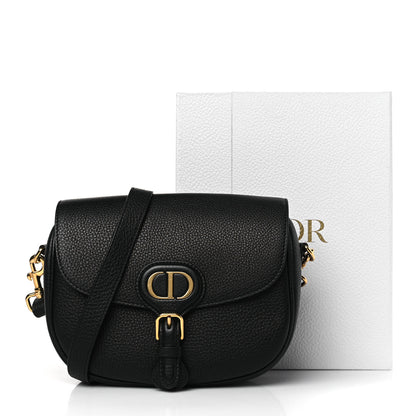 Christian Dior Grained Calfskin Medium Bobby Flap Black 9 of 9