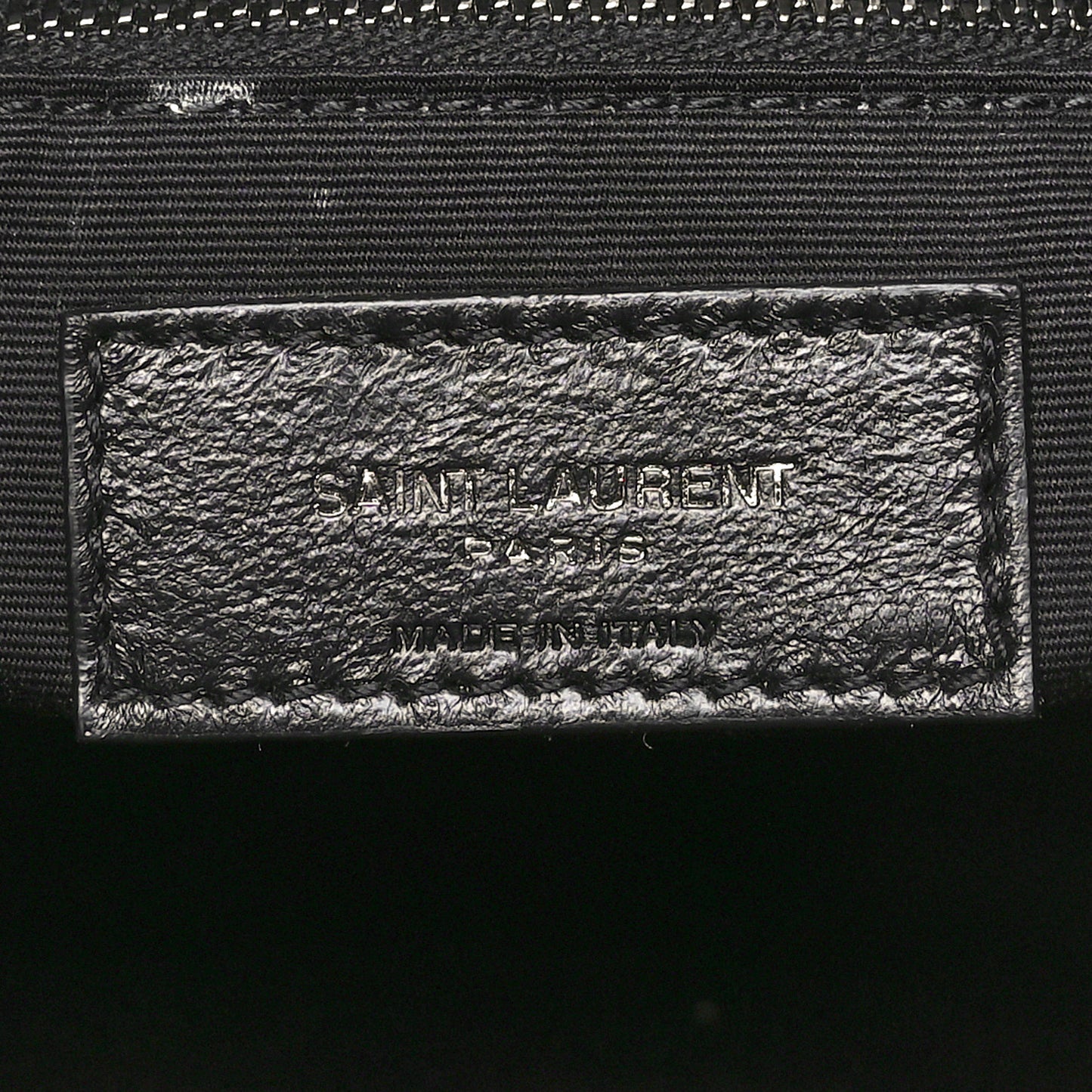 Crinkled Calfskin Matelasse Monogram Medium Niki Shopper Tote Black