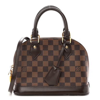 Louis Vuitton Damier Ebene Alma BB 1 of 9