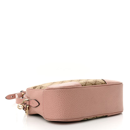 Gucci Monogram Mini Bree Messenger Bag Beige Soft Pink 4 of 12