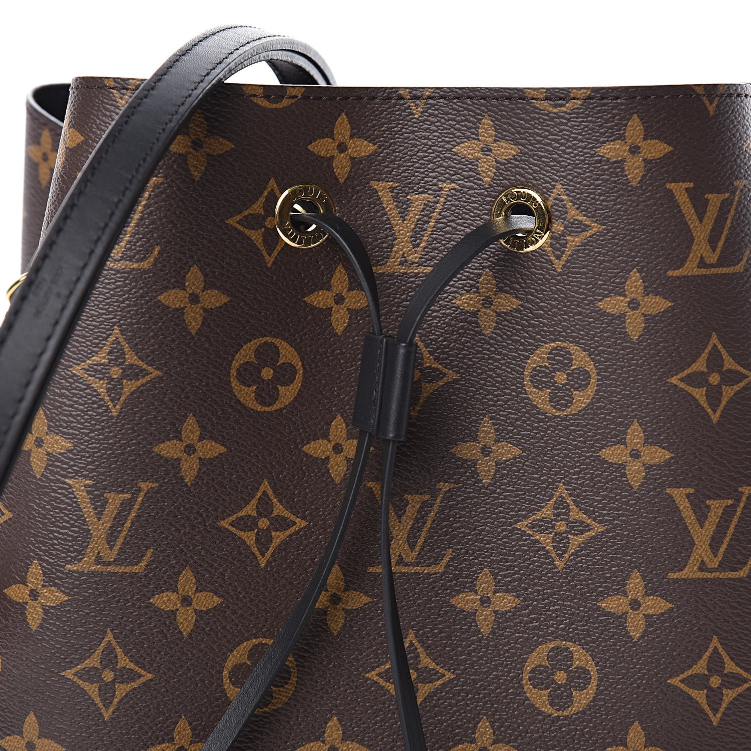 Louis Vuitton Monogram Neonoe MM Black 10 of 10