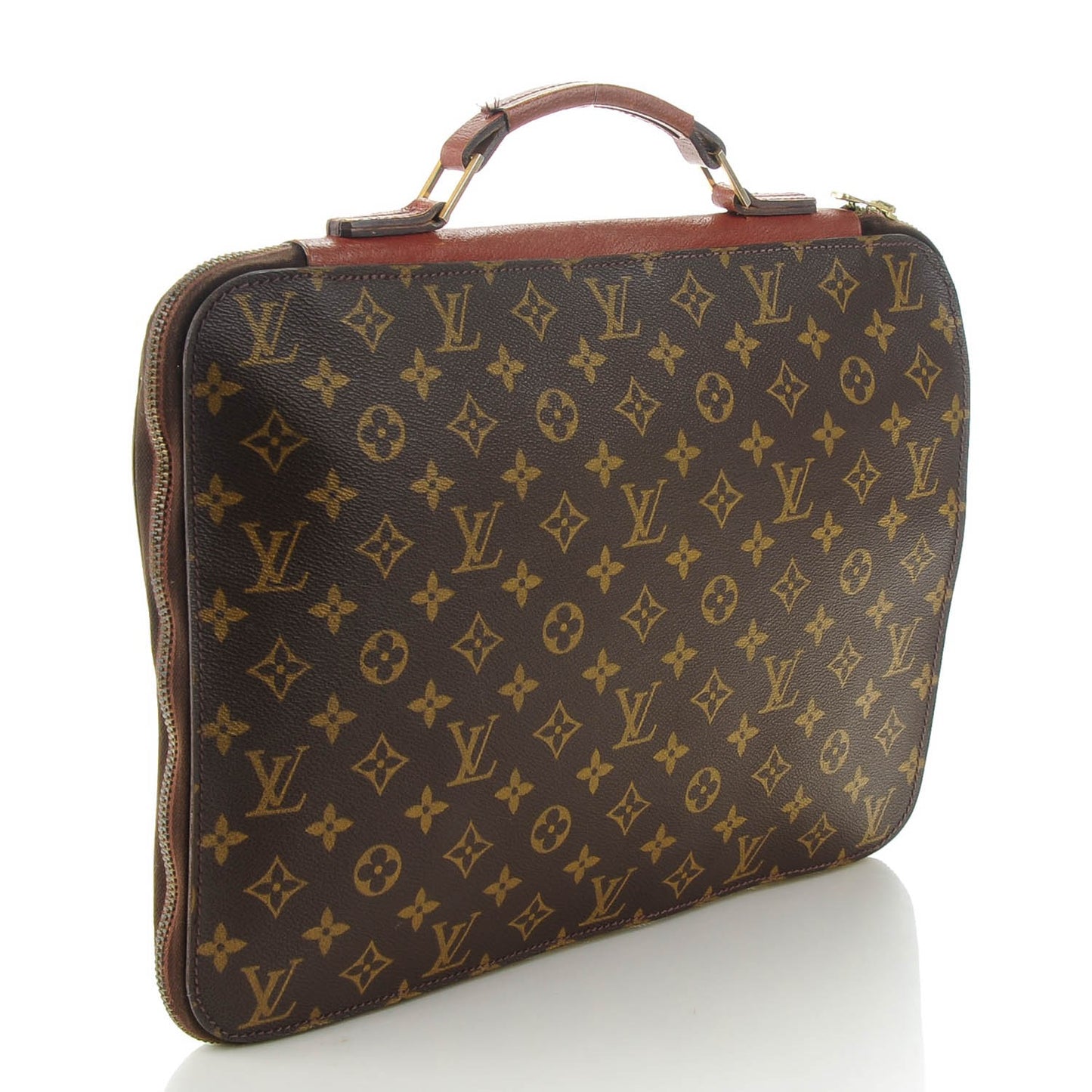 Monogram Porte-Documents Poignee Portfolio with Handle